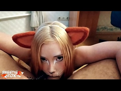 ❤️ Кицунэ заглотить хуй и сперма в рот ️❌ Русское порно на нашем сайте